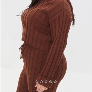 Forever21 Plus Sweater-Knit Set